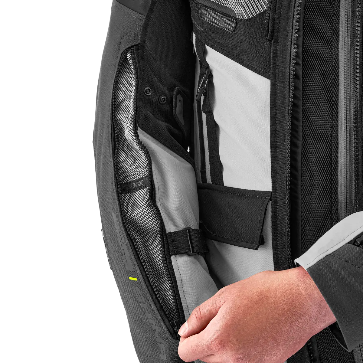 SHIMA TRACKER HOMBRE DE MOTO DE TURISMO CHAQUETA GRIS – 9 – Maximomoto PT