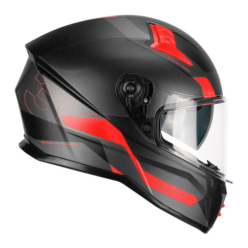 CGM 333G ONYX SPORT Integral Moto Casco Black Red Matte – 2 – Maximomoto PT