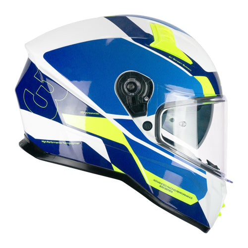 CGM 333G ONYX SPORT Integral Moto Casco Azul amarelo Fluo – 2 – Maximomoto PT
