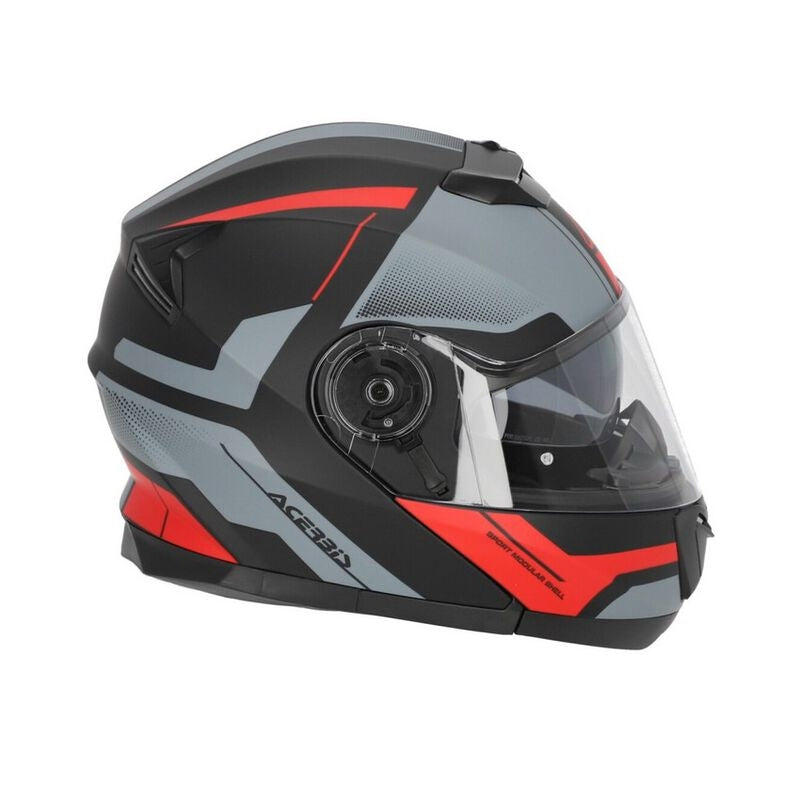 ACERBIS - CAPACETES MODULAR SEREL 22.06 Preto Vermelho – 4 – Maximomoto PT
