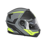 ACERBIS - CASCO MODULAR SEREL 22.06 Negro/Amarillo fluo