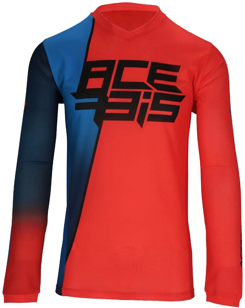ACERBIS - CAMISETA MX J-TRACK SEVEN ROSSO/BLU