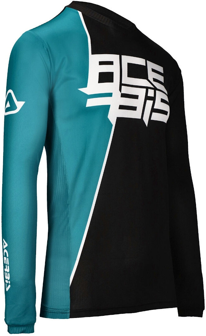 ACERBIS - CAMISETA MX J-TRACK SEVEN NERO/VERDE