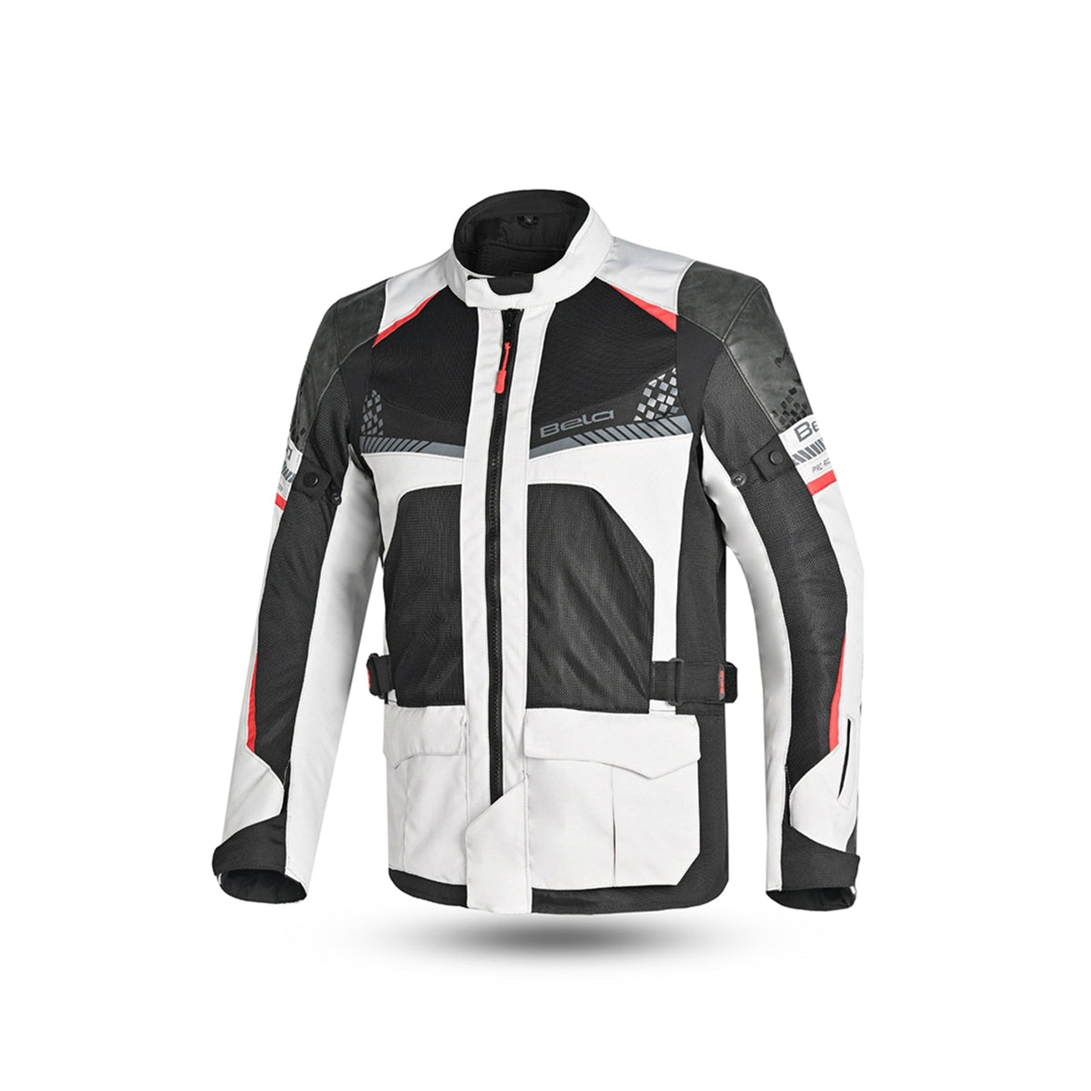 BELA ONSAKER Textil Moto Casacos Gelo Preto Vermelho