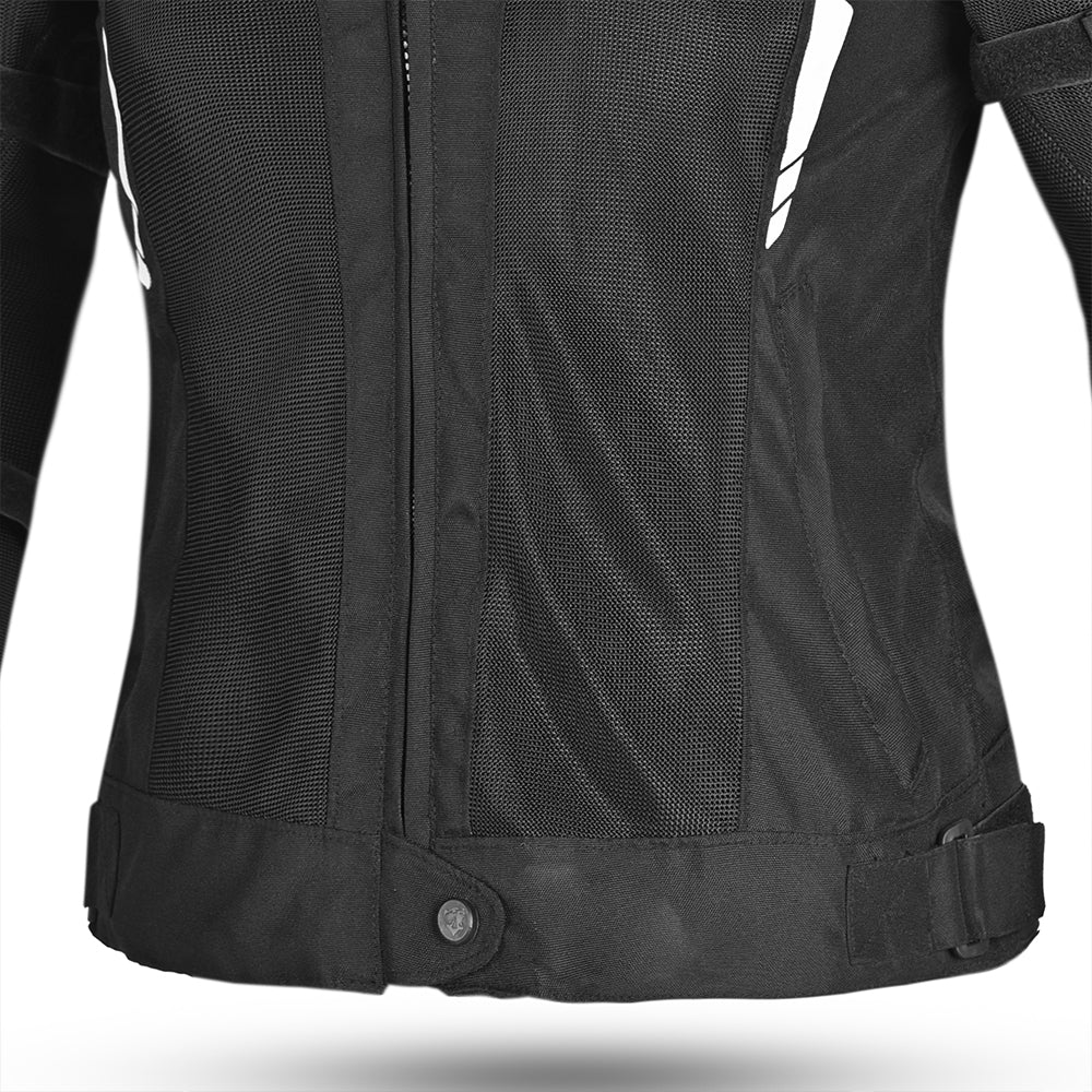 BELA SPRINTER Moto Senhora Textil Casacos Cinza Preto