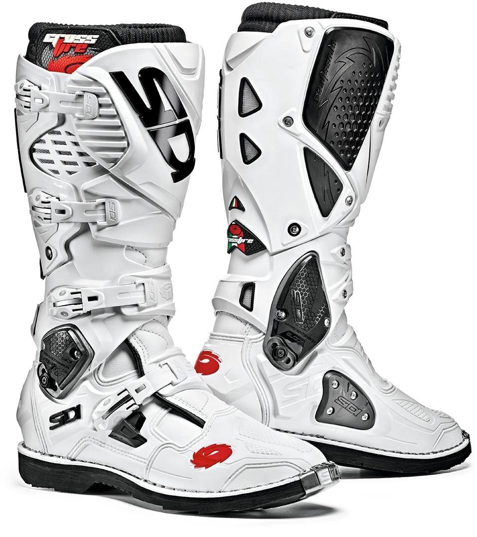 SIDI - CROSSFIRE 3 SRS WHITE BOOTS – 2 – Maximomoto PT