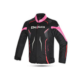BELA STAR LIGHT Moto Júnior Textil Casacos Preto Rosa