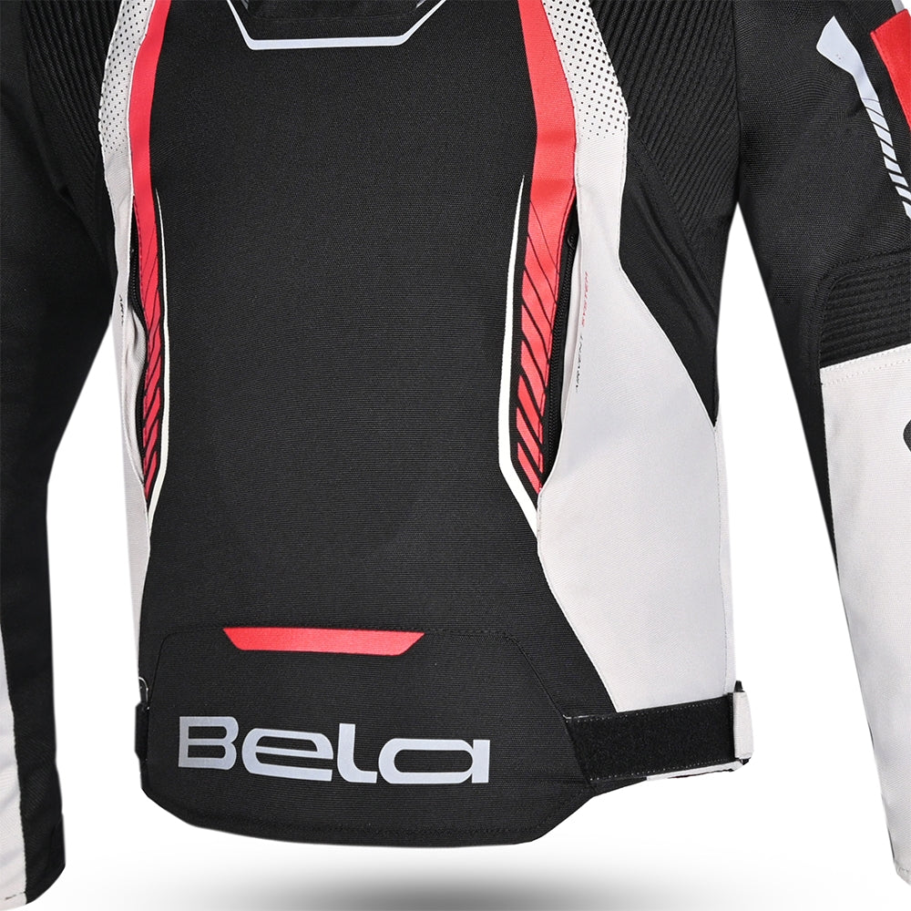 BELA STAR LIGHT Moto Júnior Textil Casacos Gelo Vermelho Preto