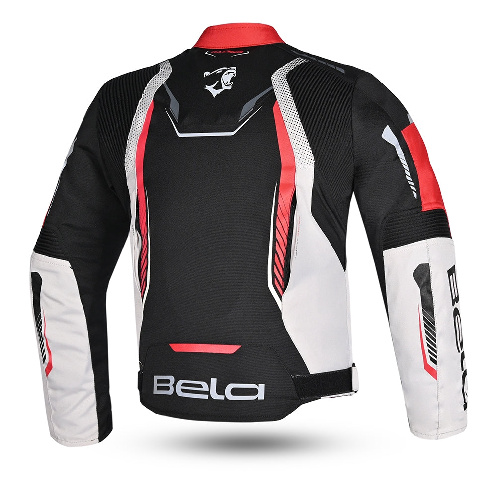 BELA STAR LIGHT Moto Júnior Textil Casacos Gelo Vermelho Preto