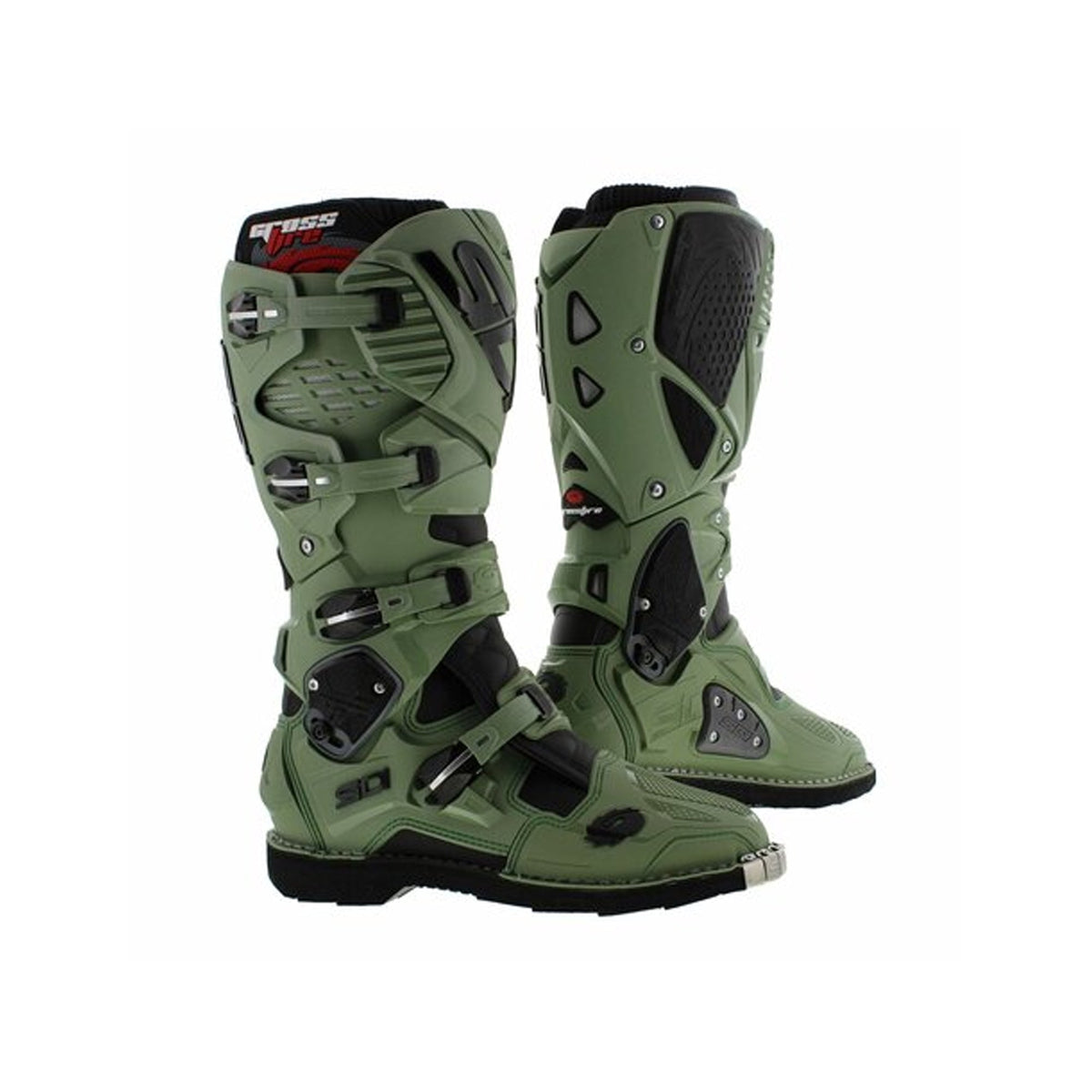 SIDI - BOTAS CROSSFIRE 3 SRS VERDE MILITAR / NEGRO