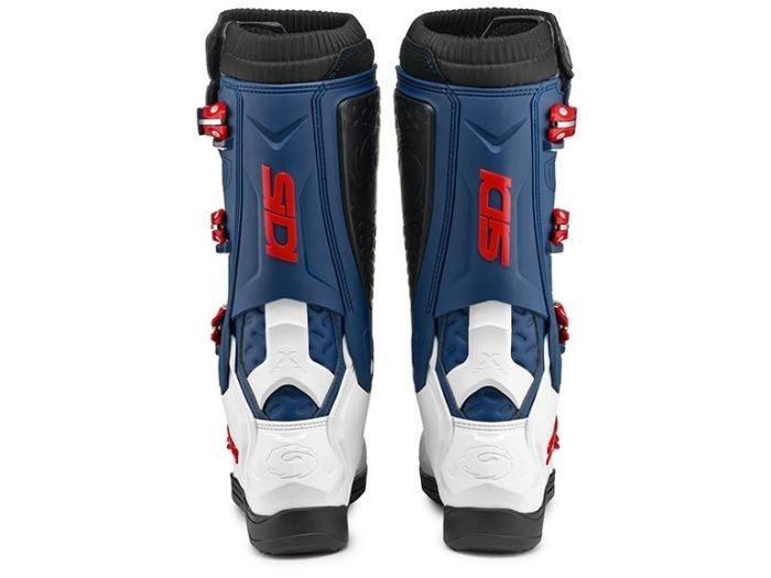 SIDI - SIDI X POWER SC BOOTS WHITE / BLUE / RED – 5 – Maximomoto PT
