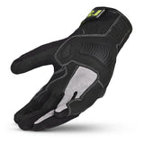 BELA DRIFT Moto Textil Luvas Preto Amarelo Fluorescente