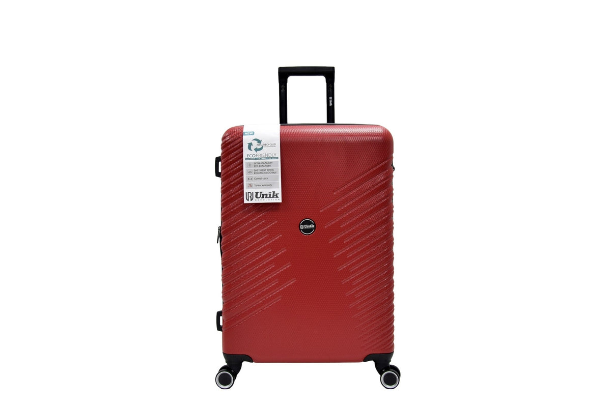 UNIK - GAZA Maleta De Viaje Rojo Cereza Middle