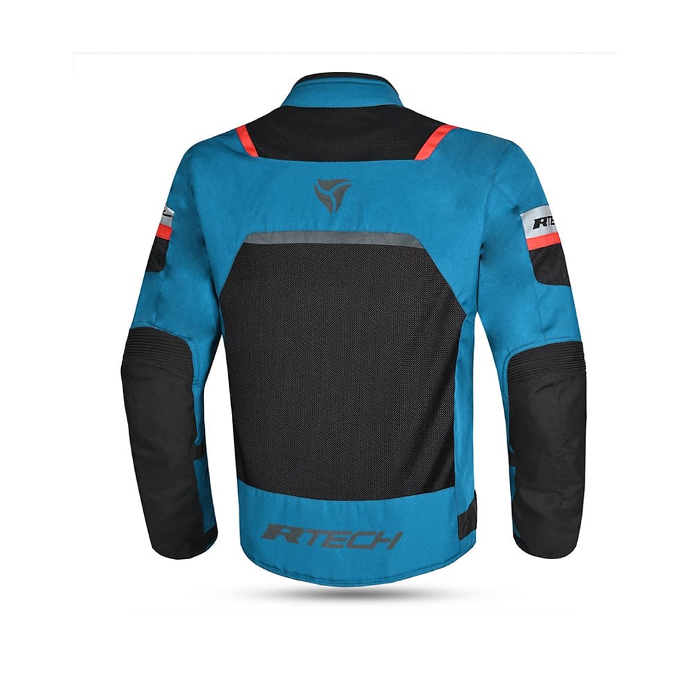 R-TECH SPIRAL MESH Moto Casacos Azul Claro Preto Vermelho