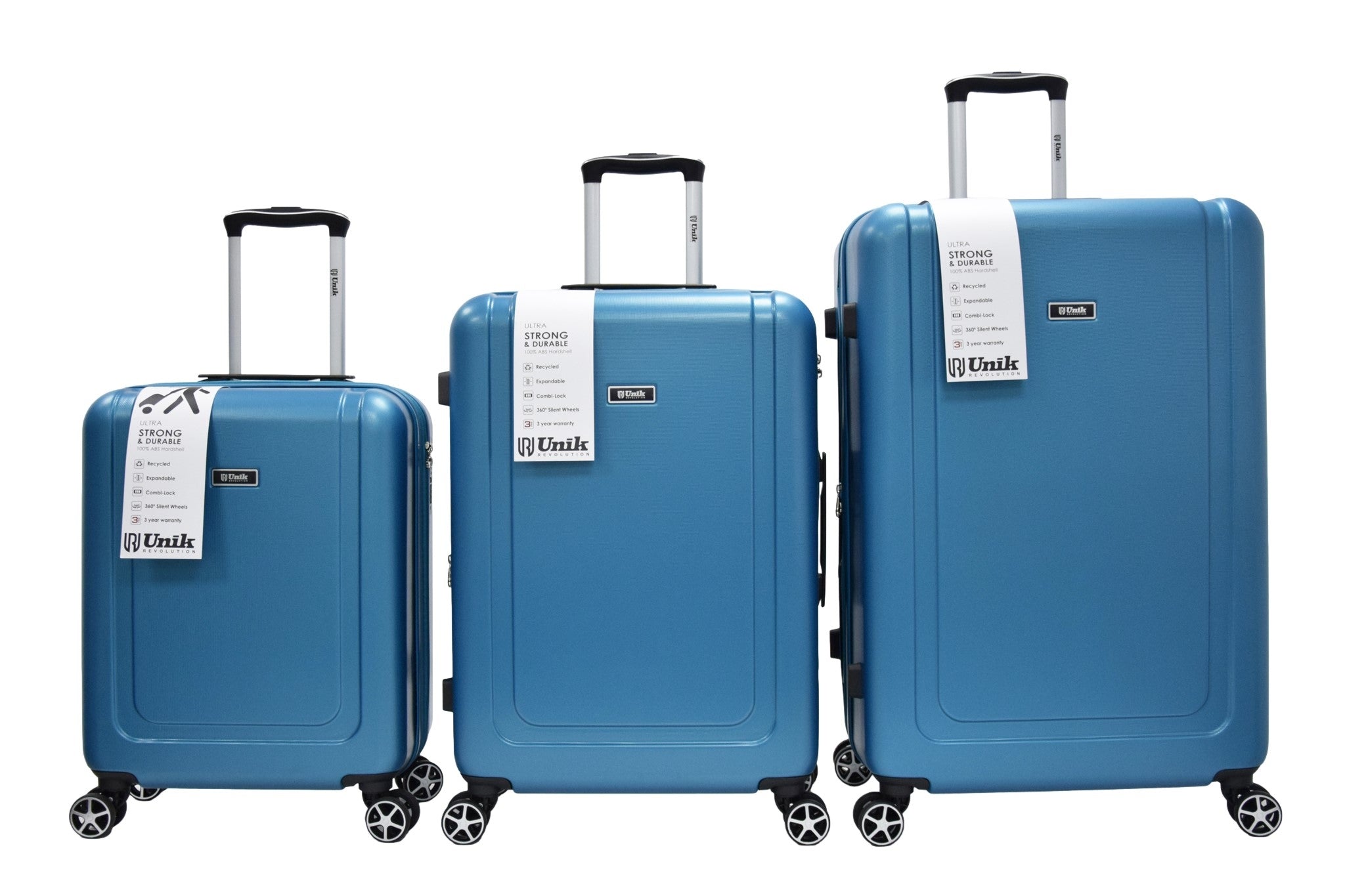 UNIK - KAPPA AQUA BLUE TRAVEL CASE SET 3 – 1 – Maximomoto PT