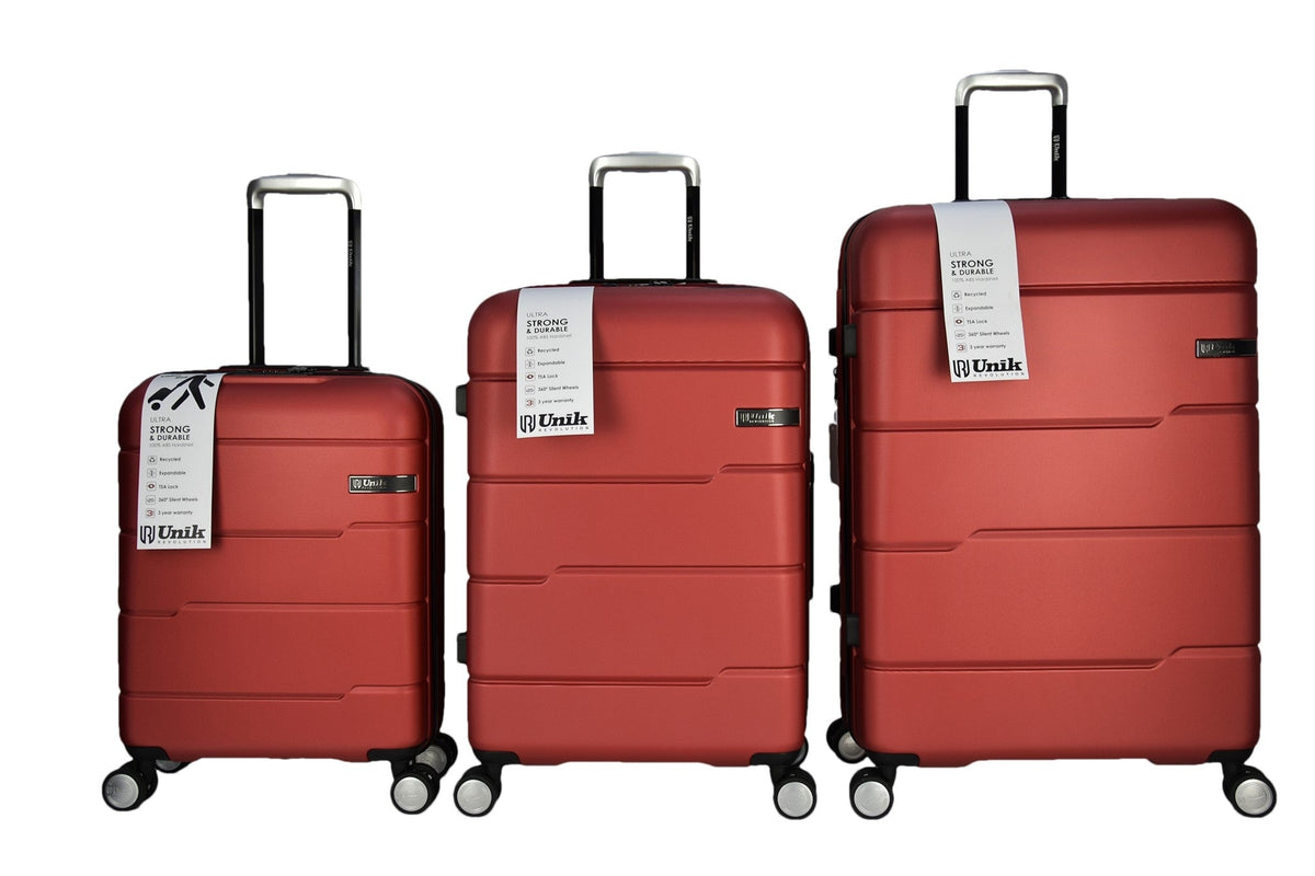UNIK - VIGO MALETA DE VIAJE CORAL SET 3