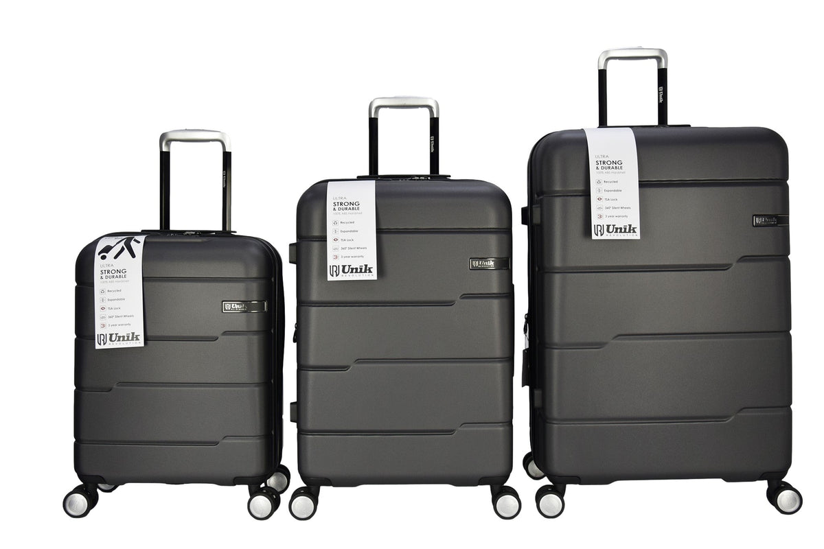 UNIK - VIGO MALETA DE VIAJE DARK GREY SET 3
