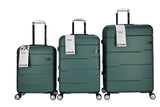 UNIK - VIGO MALETA DE VIAJE BOTTLE GREEN SET 3