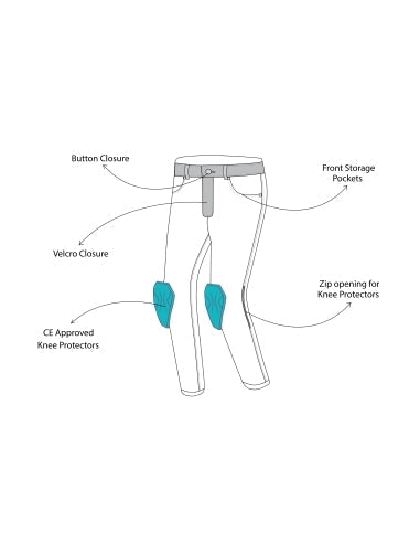 BELA RIO Denim Jeans Moto Senhora Calcas Azul – 5 – Maximomoto PT