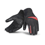 BELA BOOM WINTER WP Moto Textil Luvas Preto Vermelho