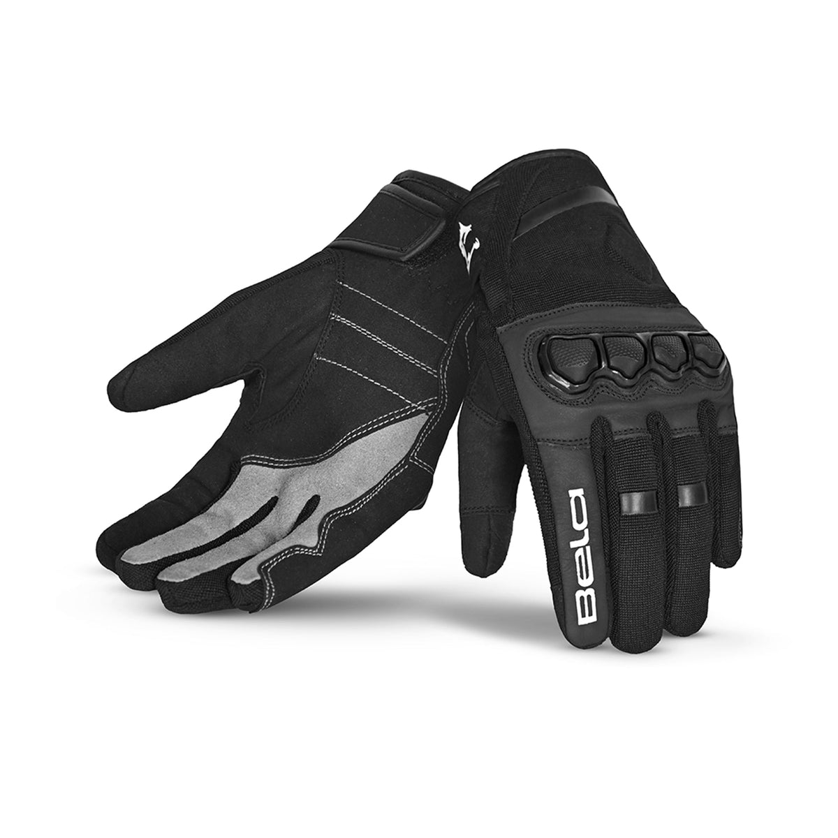 BELA TRACKER WINTER WP Senhora Moto Textil Luvas Preta