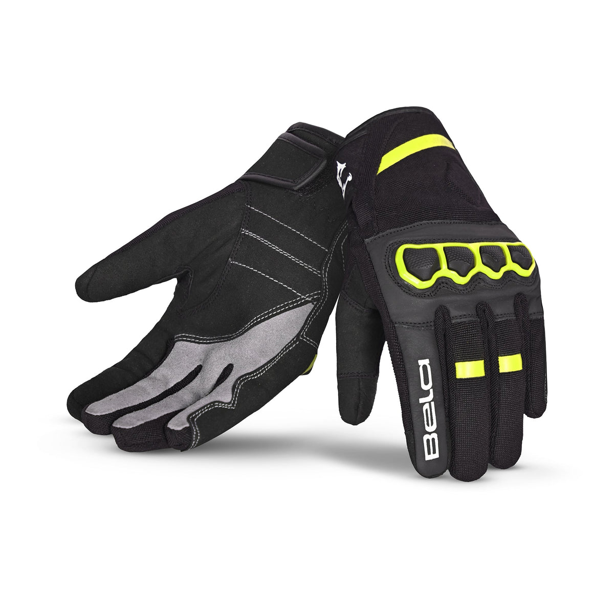 BELA - Guante Textil Tracker Winter WP Negro/Amarillo Fluor - SECURTEX MOTOR S.L (t/a MaximoMoto)