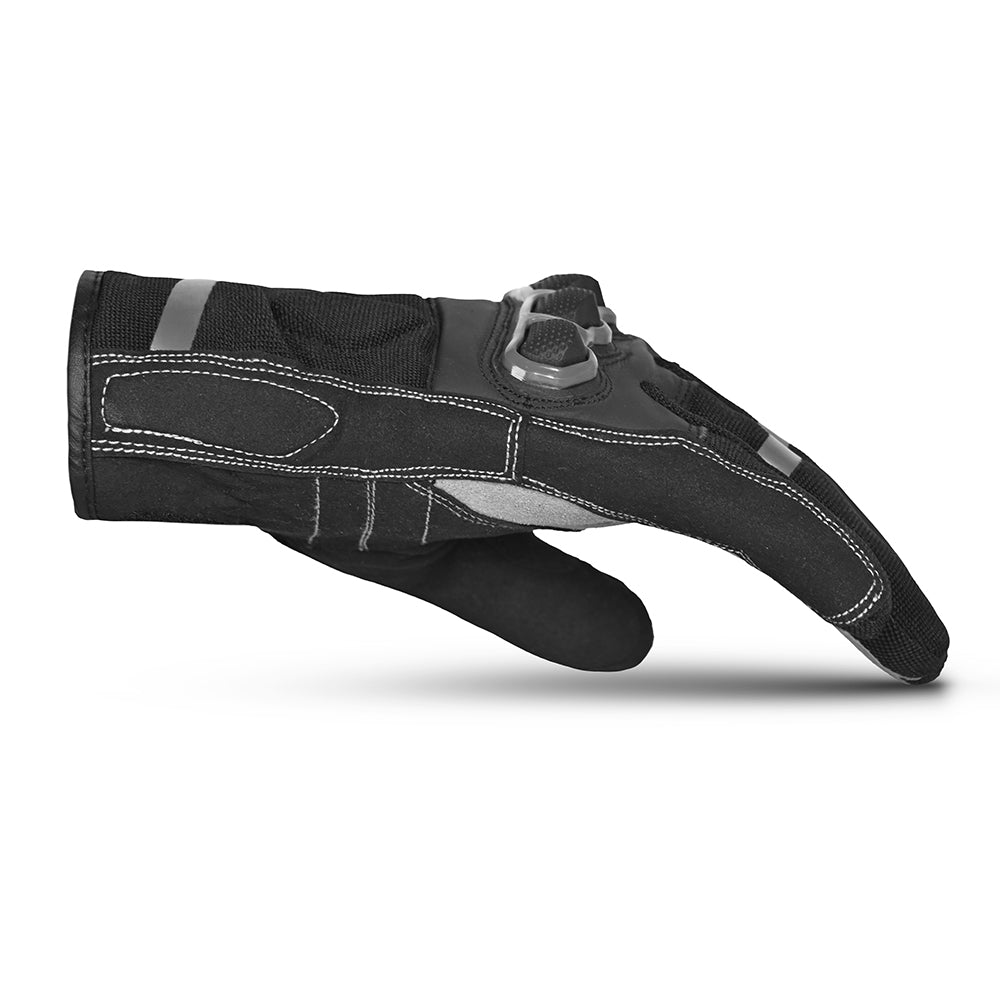 BELA TRACKER WINTER Moto Textil Luvas WP Preto Cinza