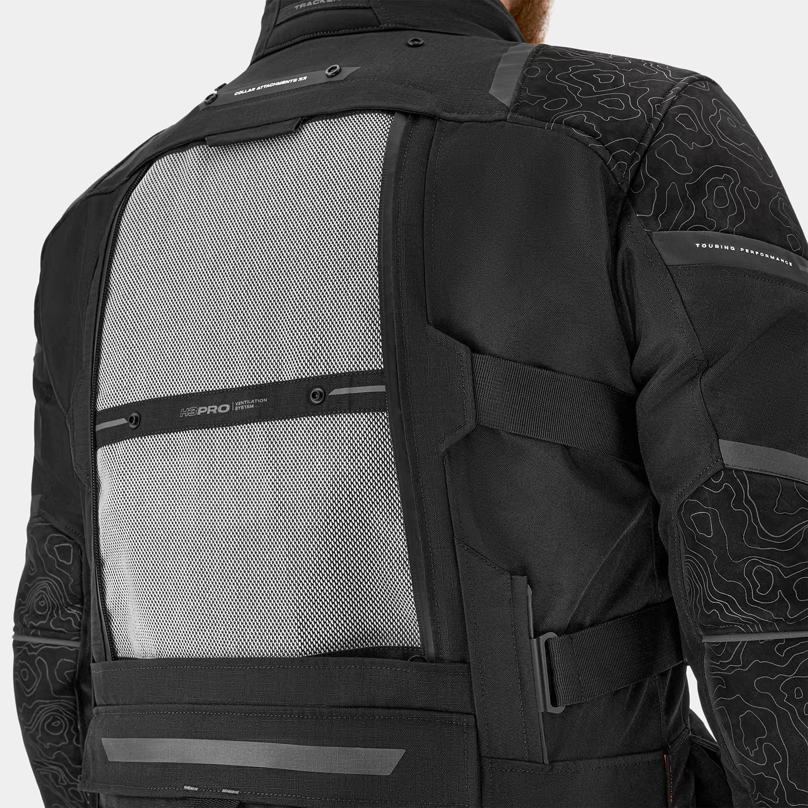 SHIMA TRACKER HOMBRE DE MOTO DE TURISMO CHAQUETA NEGRO – 9 – Maximomoto PT