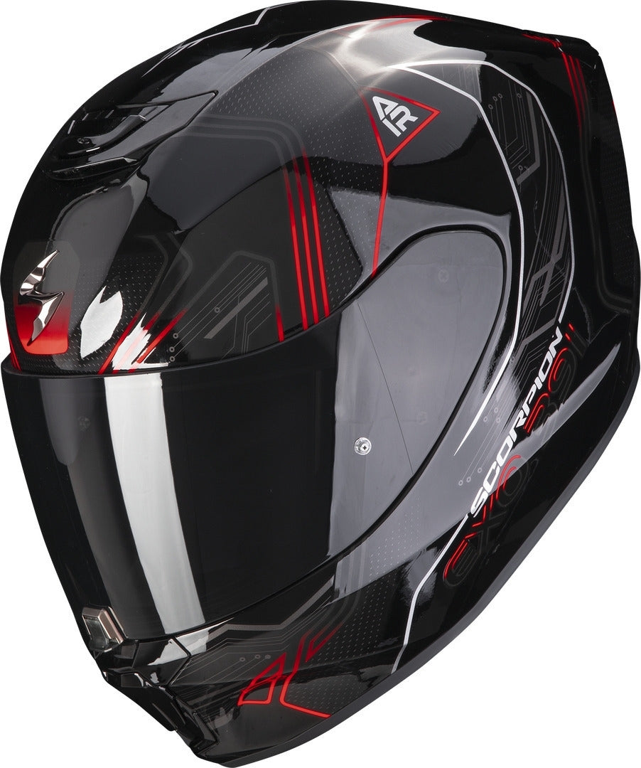 SCORPION - EXO 391 SPADA Negro-Neon Rojo