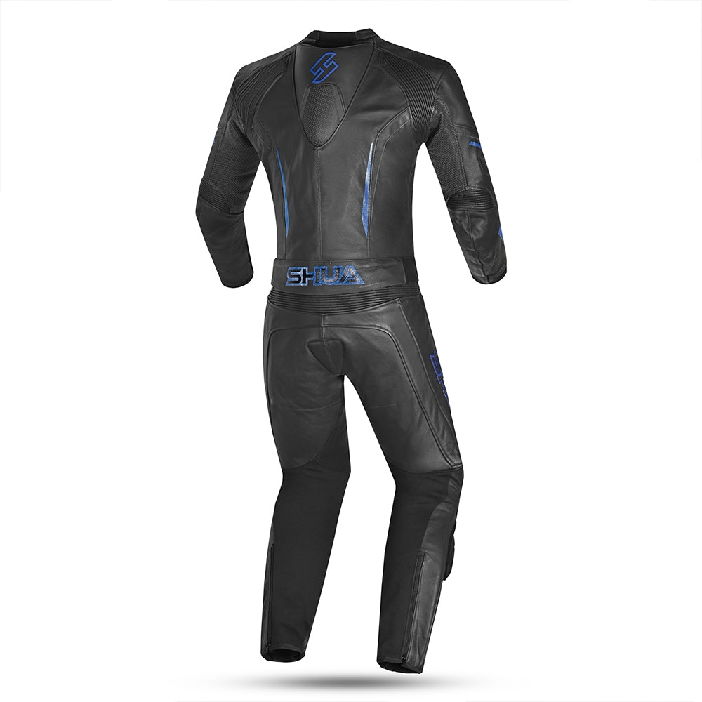 SHUA MONO 2 PC INFINITY Moto Homem Fatos Preto Azul