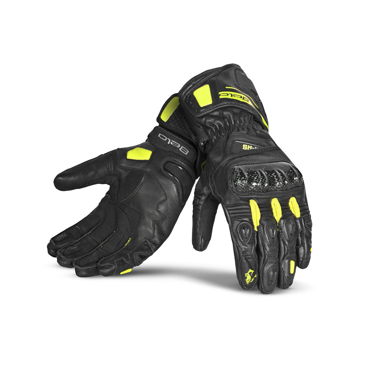 BELA VENOM RS RACING Moto Senhora Couro Luvas 