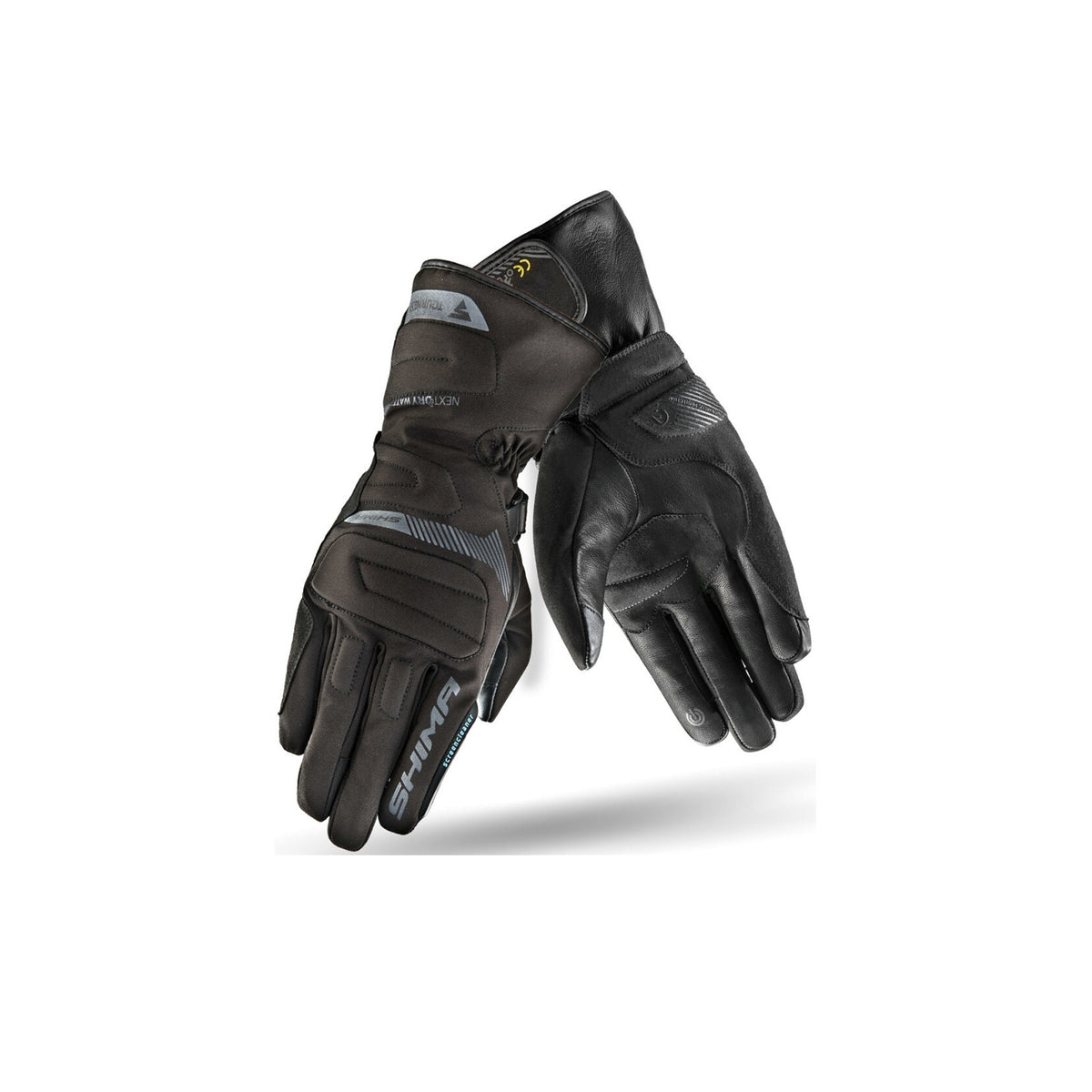 SHIMA TOURING DRY Moto Luvas Preto