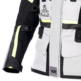 SPYKE Equator Dry Techno Lady Jacket Gris/Azul/Amarillo - SECURTEX MOTOR S.L (t/a MaximoMoto)