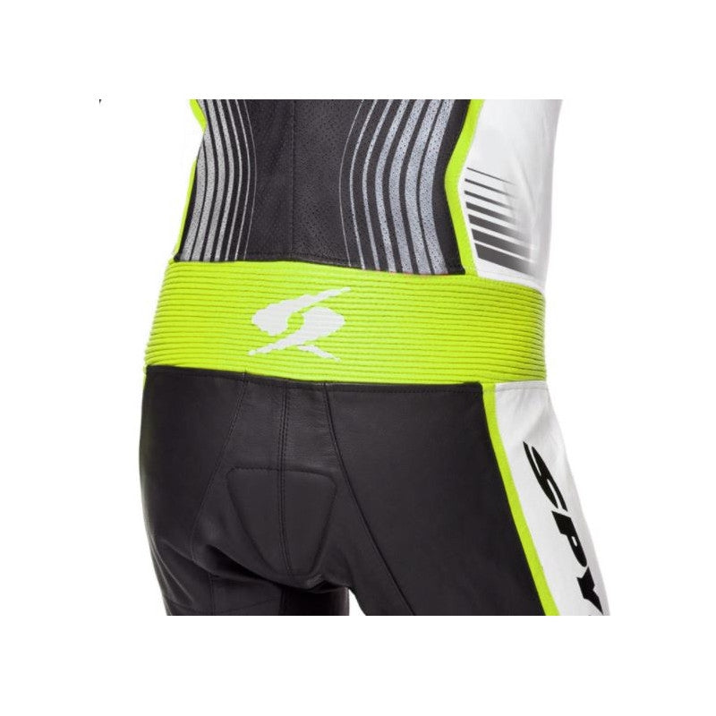 SPYKE - ARAGON RACE 1PC SUIT BLACK/FLUOYELLOW - SECURTEX MOTOR S.L (t/a MaximoMoto)