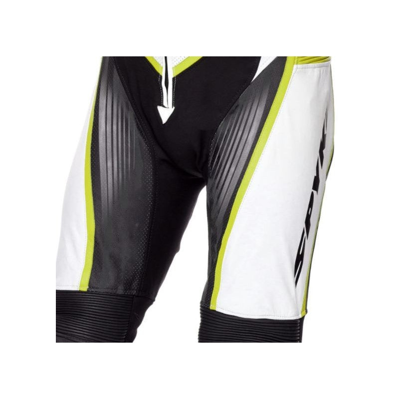 SPYKE - ARAGON RACE 1PC SUIT BLACK/FLUOYELLOW - SECURTEX MOTOR S.L (t/a MaximoMoto)