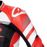 SPYKE - ESTORIL RACE 1PC SUIT BLACK/WHITE/FLUO RED - SECURTEX MOTOR S.L (t/a MaximoMoto)