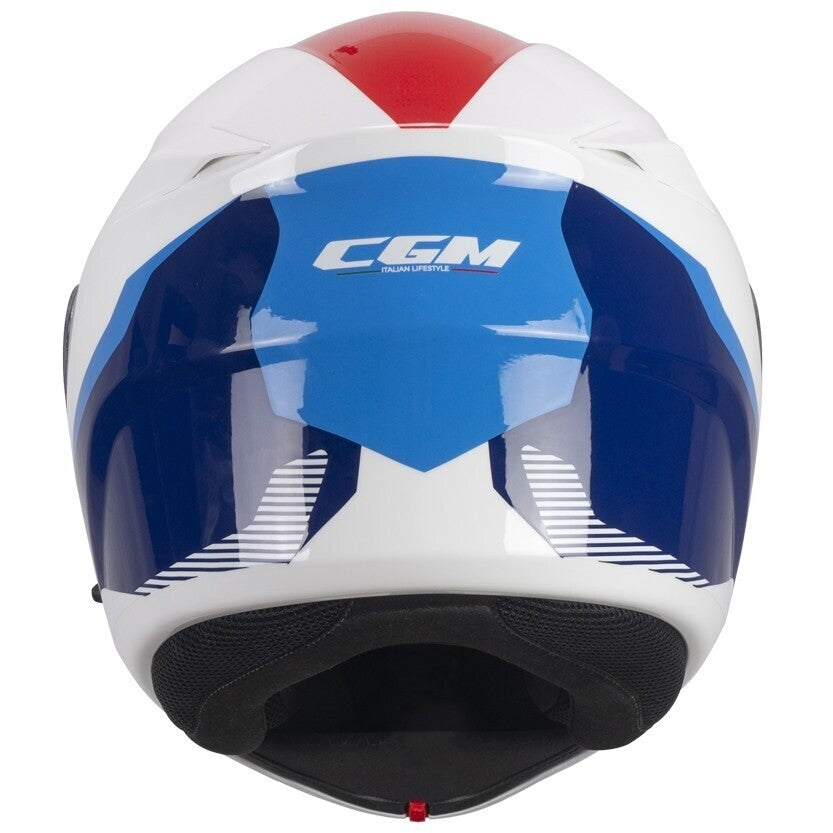 CGM 568S BER SPORT DOBRAMENTO MODULAR CAPACETES MOTO BRANCO AZUL