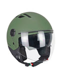 CGM 116A AIR MONO DEMI JET CAPACETE DE MOTO ABERTO