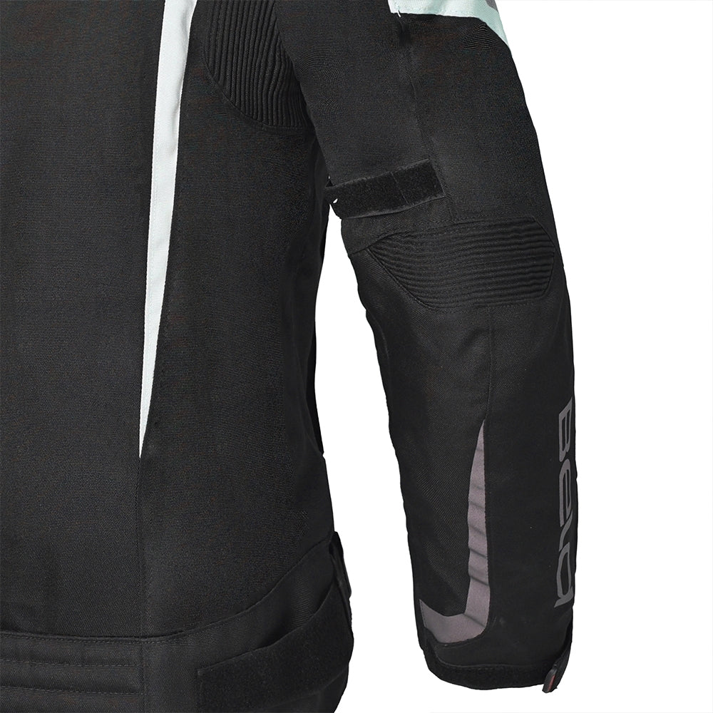 BELA HIGHLAND Moto Senhora Casacos Preto Gelo Vermelho