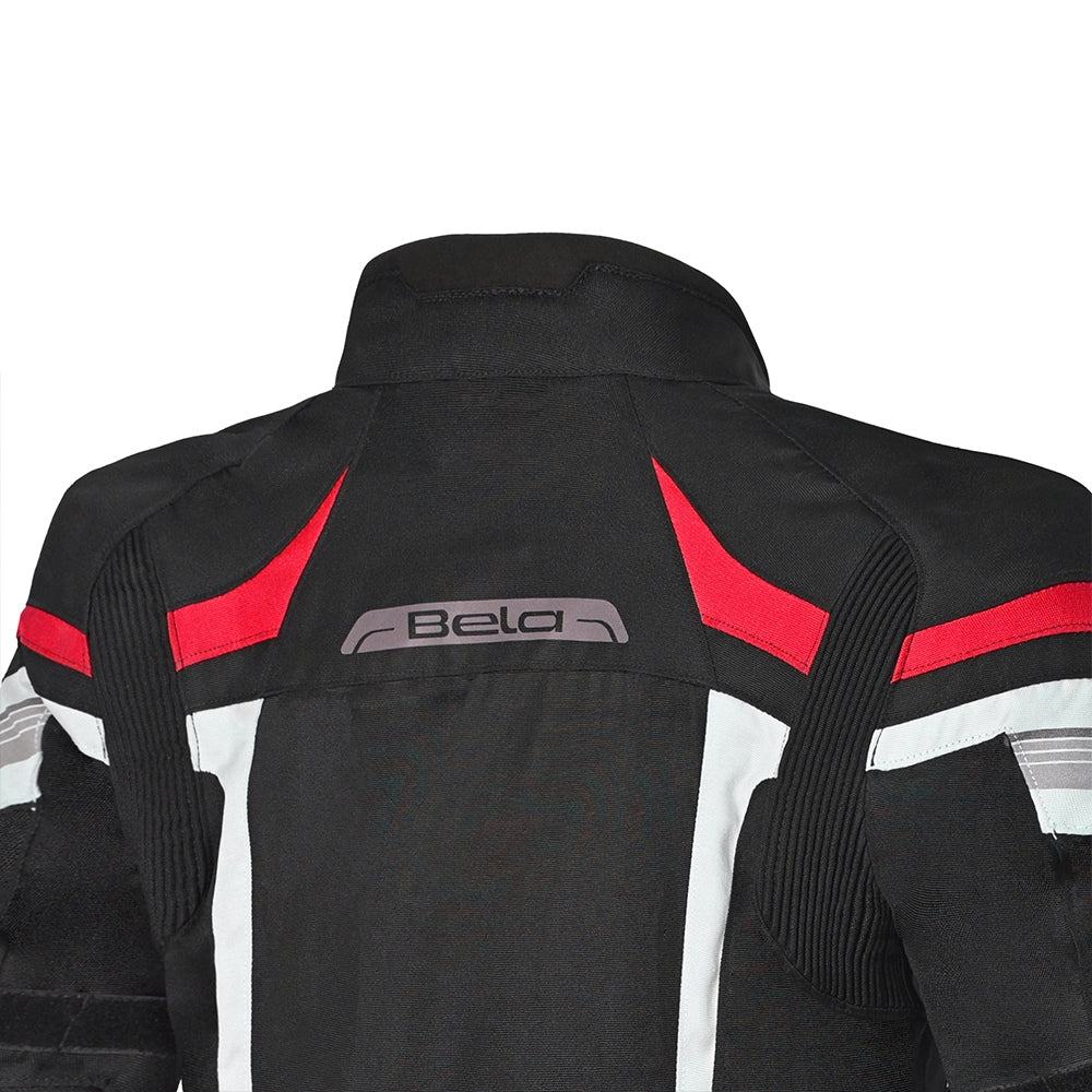 BELA HIGHLAND Moto Senhora Casacos Preto Gelo Vermelho