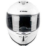 CGM 363 SHOT MONO Integral Moto Casco Blanco