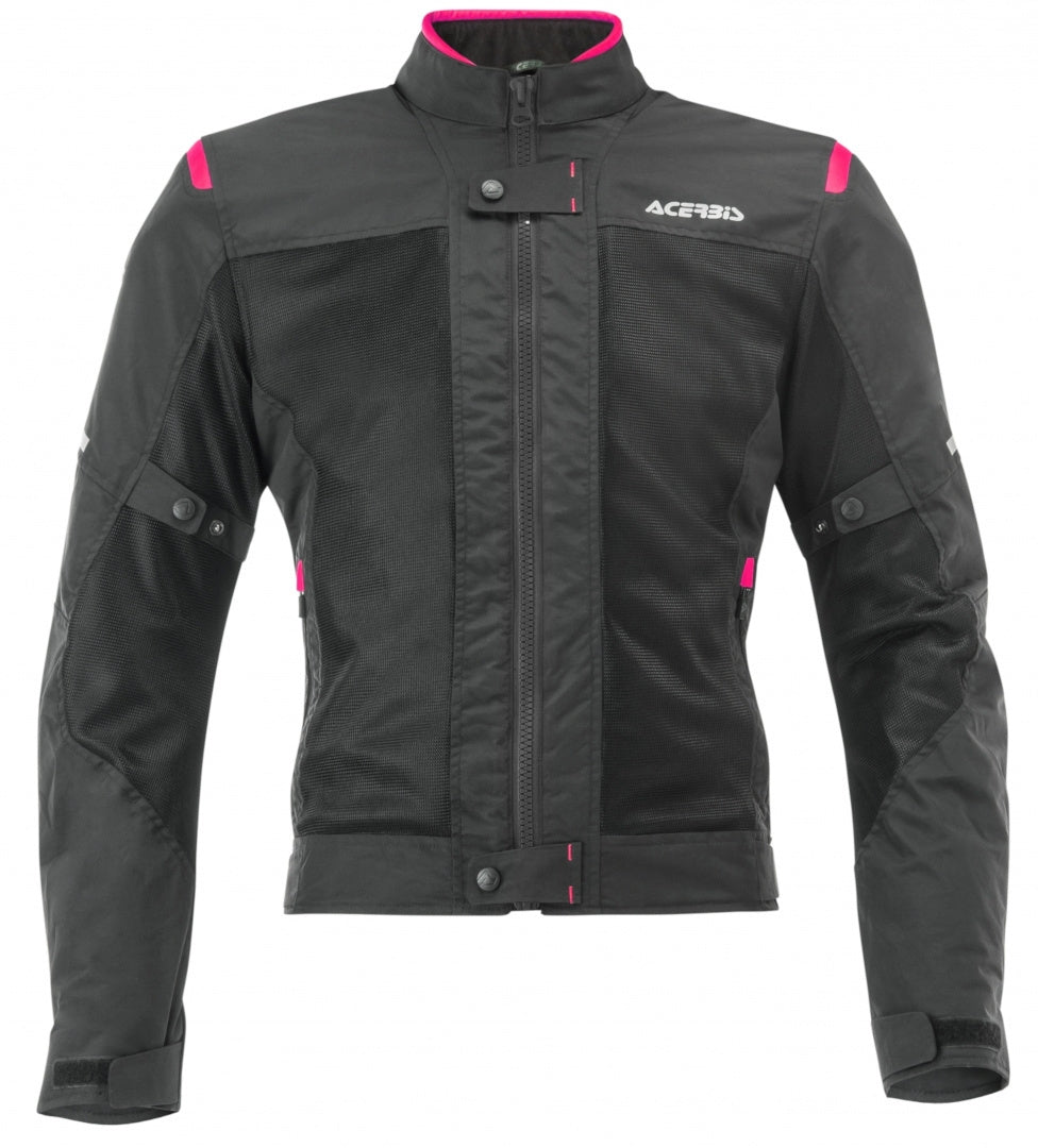 ACERBIS - casacos Ce Ramsey Vented Lady Negro/Rosa – 2 – Maximomoto PT