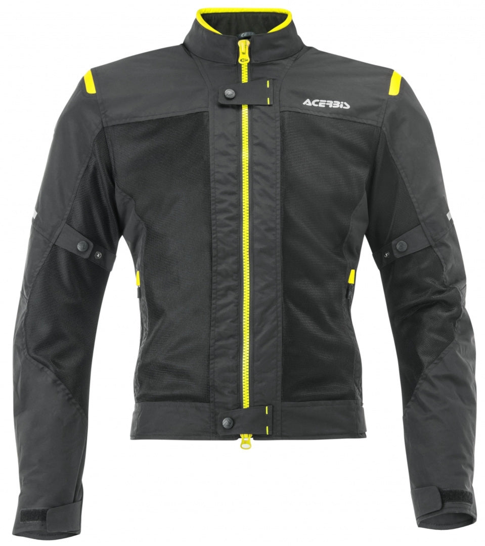 ACERBIS - casacos Ce Ramsey Vented Man Negro/Amarillo – 3 – Maximomoto PT