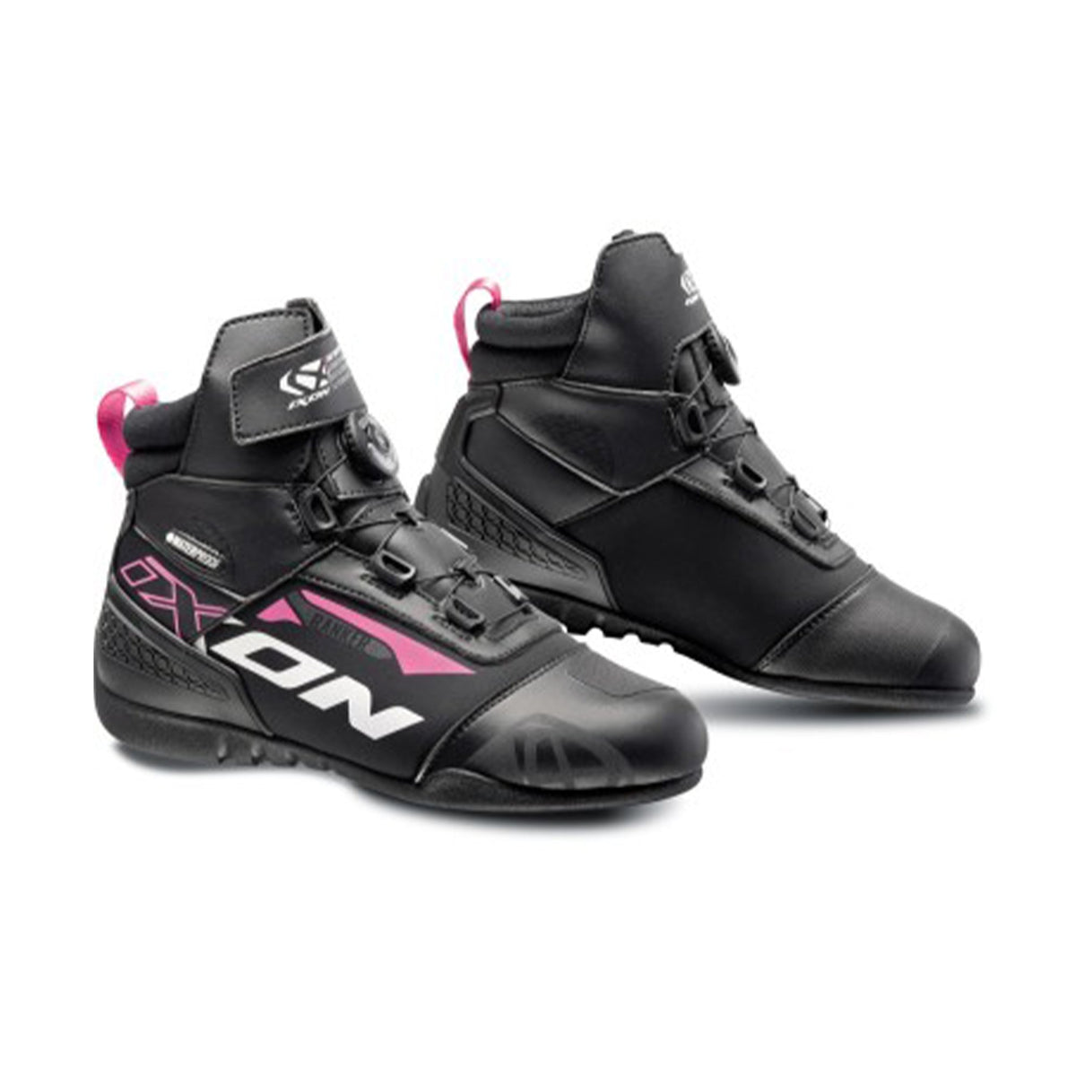 IXON- BOTAS RANKER WP LADYBLACK/WHITE/FUSHIA