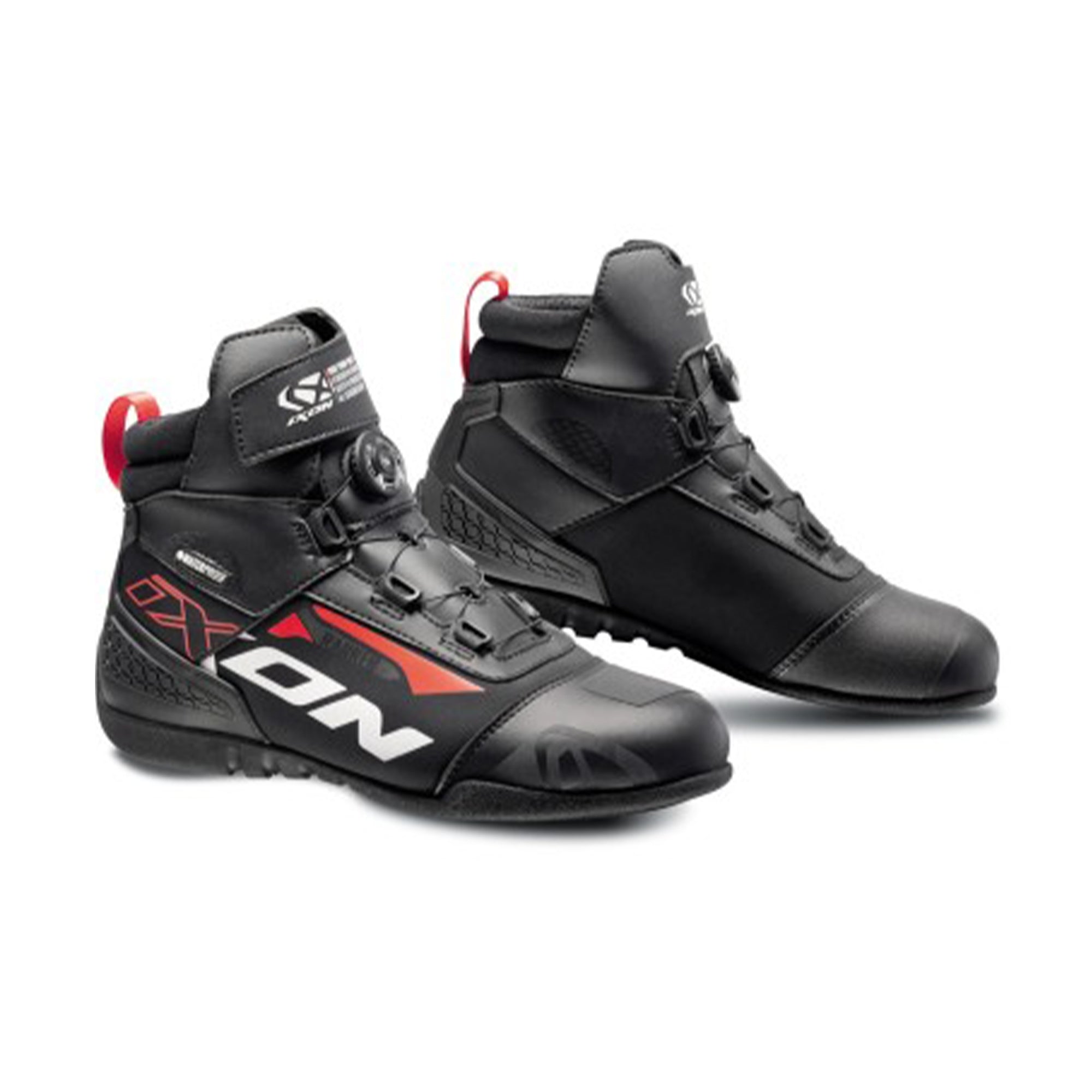 IXON- RANKER BOOTS WPBLACK/WHITE/RED – 1 – Maximomoto PT