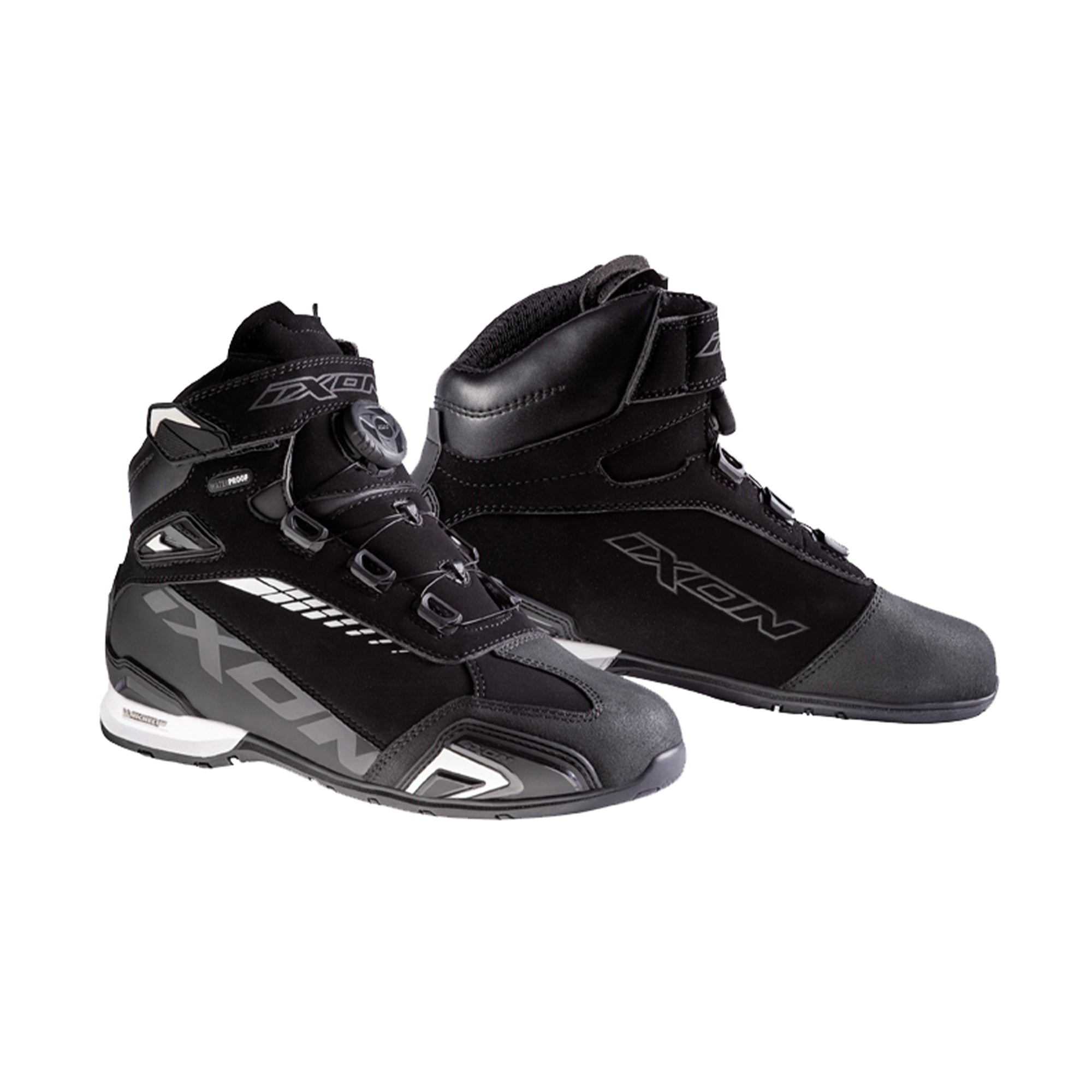 IXON- BULL WP LADY BOOTS BLACK/WHITE – 1 – Maximomoto PT