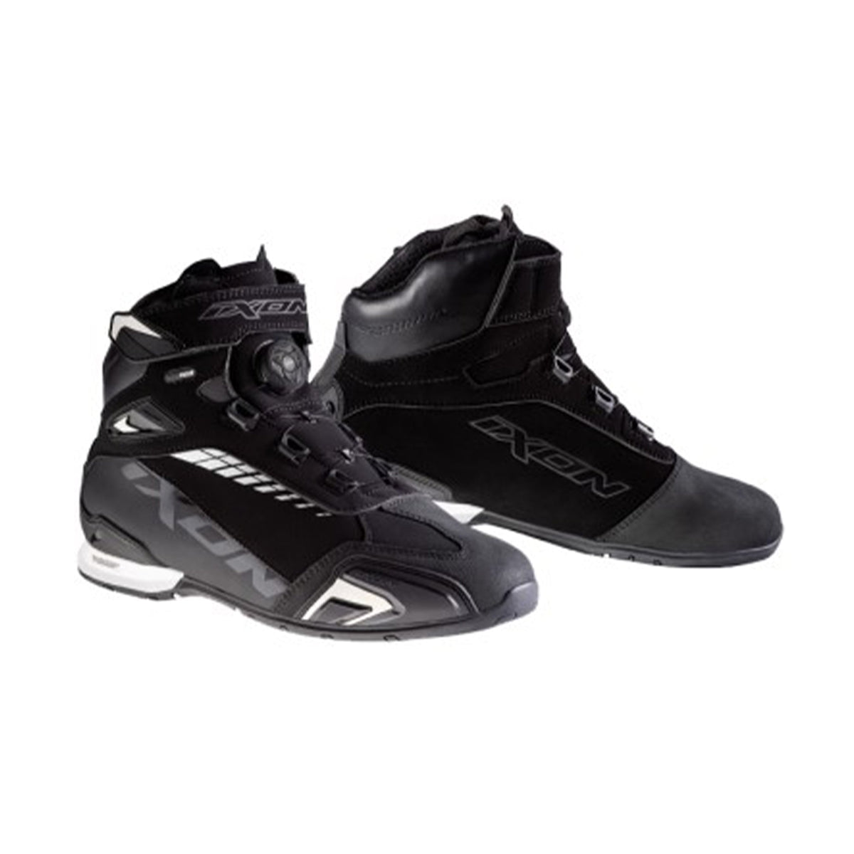 IXON- BOTAS BULL WP BLACK/WHITE