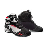 IXON- BOTAS BULL VENTED BLACK/WHITE/RED