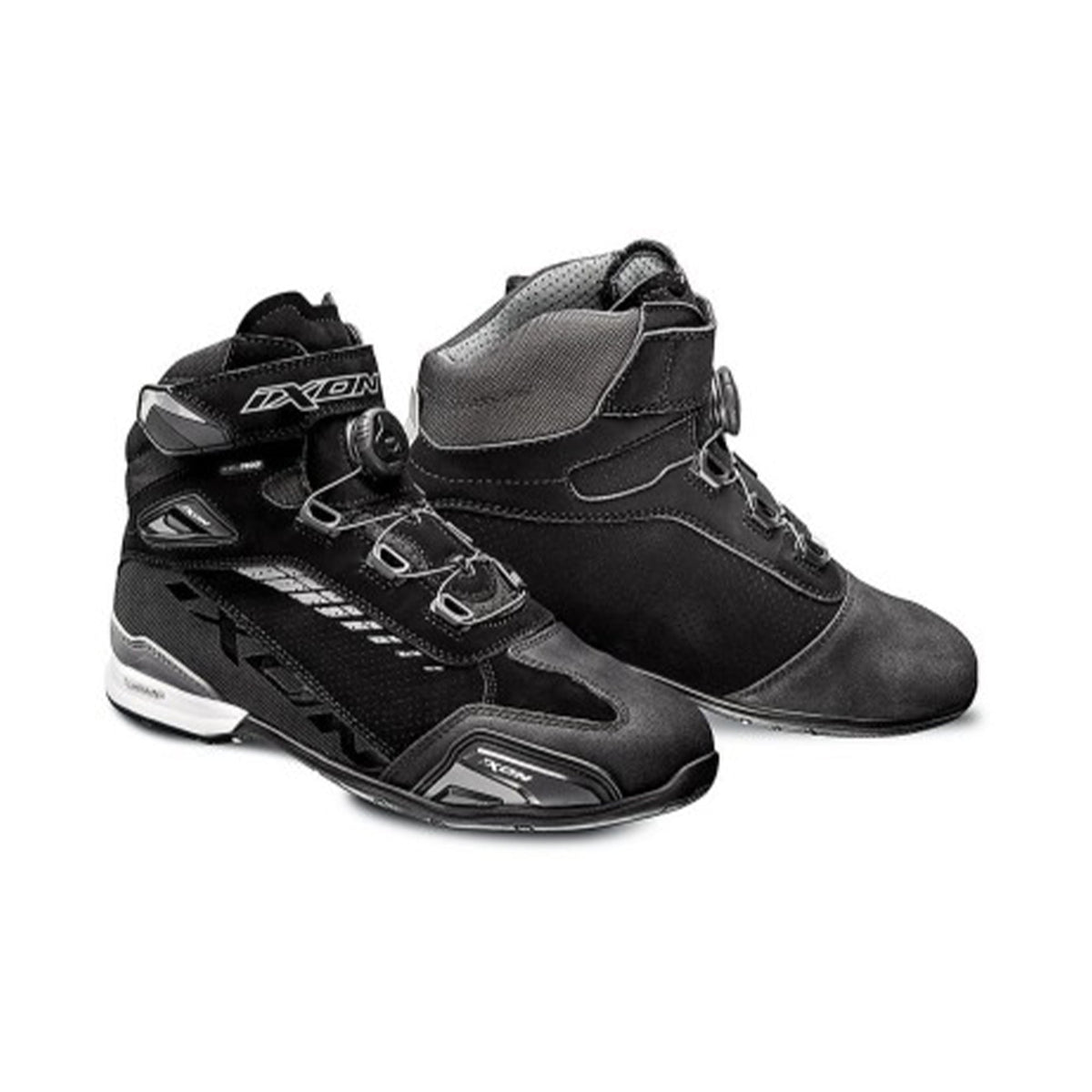 IXON- BOTAS BULL VENTED BLACK/GREY