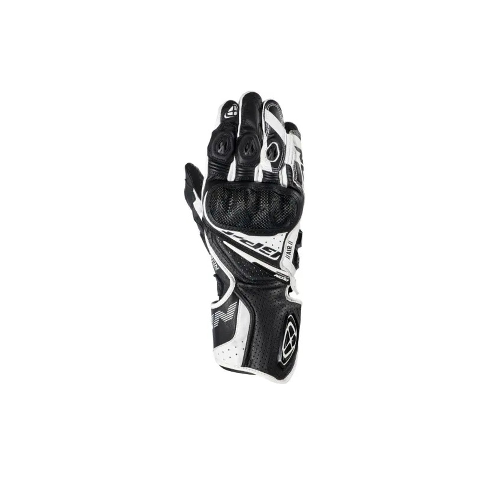 IXON- GUANTES GP4 AIRBLACK/WHITE – 1 – Maximomoto PT